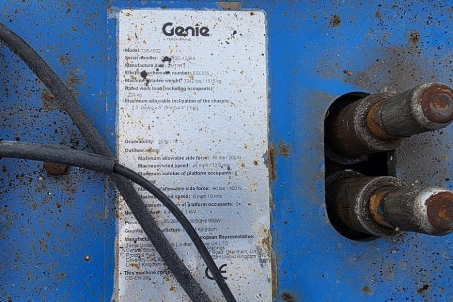 Teleskoparbeitsbühne του τύπου Genie GS1932 Electric, Working Height 7.8 m, 227kg Capac, Gebrauchtmaschine σε Groenlo (Φωτογραφία 8)