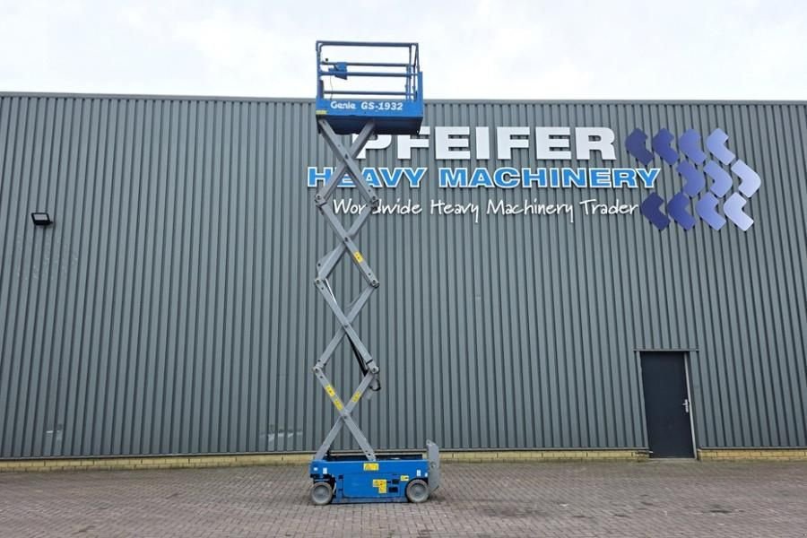 Teleskoparbeitsbühne του τύπου Genie GS1932 Electric, Working Height 7.8 m, 227kg Capac, Gebrauchtmaschine σε Groenlo (Φωτογραφία 3)