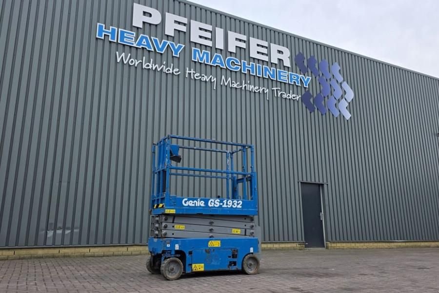 Teleskoparbeitsbühne tipa Genie GS1932 Electric, Working Height 7.8 m, 227kg Capac, Gebrauchtmaschine u Groenlo (Slika 1)