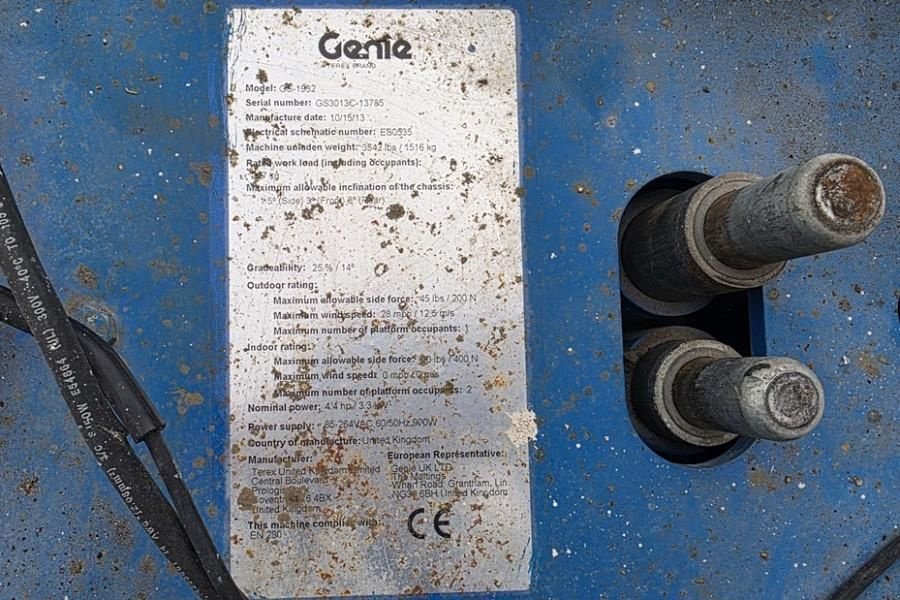 Teleskoparbeitsbühne του τύπου Genie GS1932 Electric, Working Height 7.8 m, 227kg Capac, Gebrauchtmaschine σε Groenlo (Φωτογραφία 8)