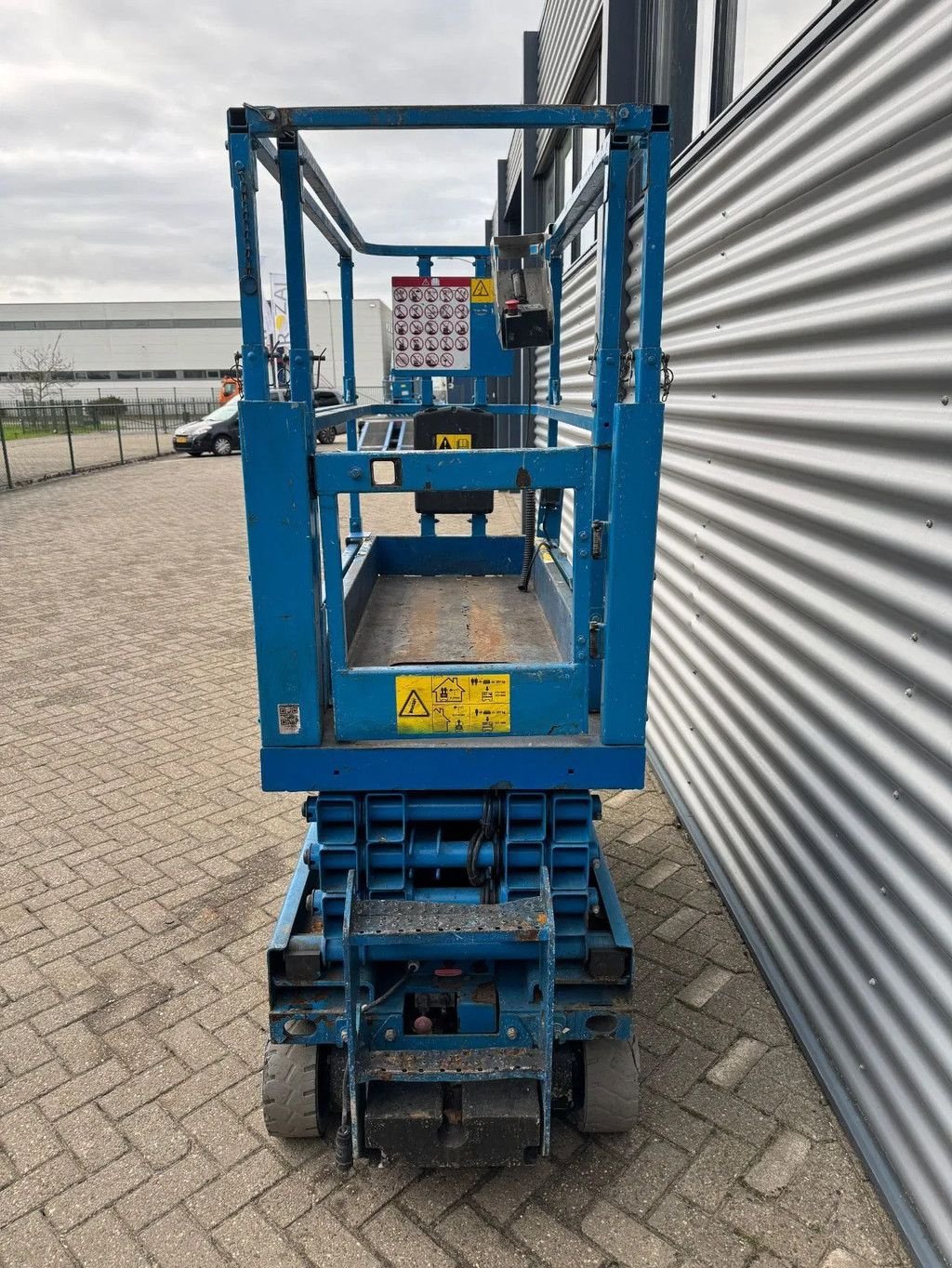 Teleskoparbeitsbühne Türe ait Genie GS1932 Hoogwerker Schaarhoogwerker, Gebrauchtmaschine içinde Hedel (resim 3)