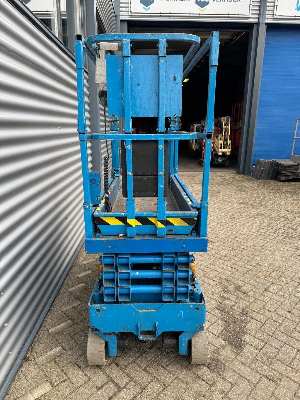 Teleskoparbeitsbühne Türe ait Genie GS1932 Hoogwerker Schaarhoogwerker, Gebrauchtmaschine içinde Hedel (resim 2)