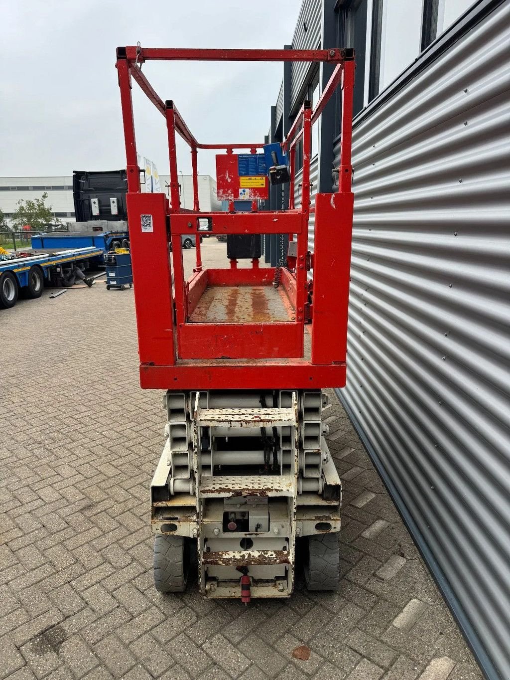 Teleskoparbeitsbühne типа Genie GS2632 Hoogwerker Schaarhoogwerker, Gebrauchtmaschine в Hedel (Фотография 3)