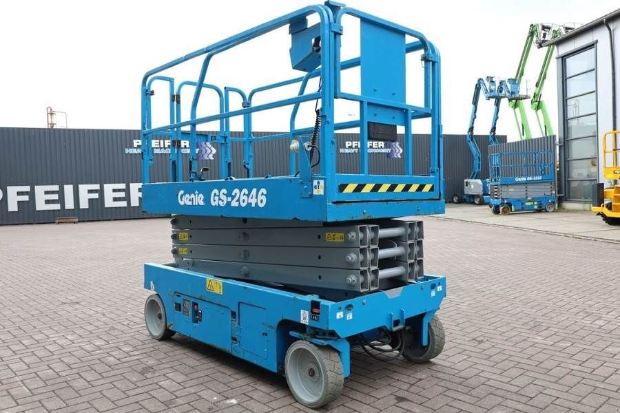 Teleskoparbeitsbühne tip Genie GS2646 Electric, Working Height 9.80m, Capacity 45, Gebrauchtmaschine in Groenlo (Poză 2)