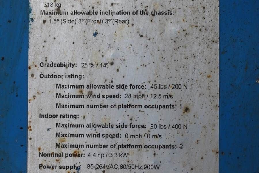 Teleskoparbeitsbühne типа Genie GS3246 Electric, Working Height 11.75 m, 318kg Cap, Gebrauchtmaschine в Groenlo (Фотография 8)