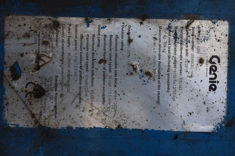 Teleskoparbeitsbühne του τύπου Genie GS3246 Electric, Working Height 11.75 m, 318kg Cap, Gebrauchtmaschine σε Groenlo (Φωτογραφία 8)