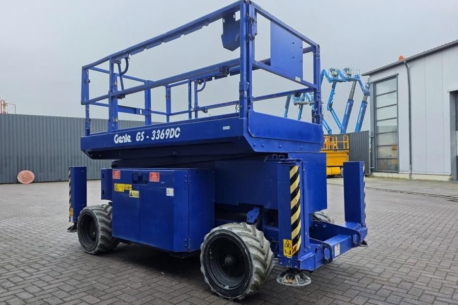 Teleskoparbeitsbühne tipa Genie GS3369DC Electric, 11.9m Working Height, 454kg Cap, Gebrauchtmaschine u Groenlo (Slika 2)