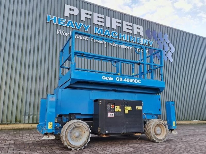 Teleskoparbeitsbühne des Typs Genie GS4069DC Electric, 14m Working Height, 363kg Capac, Gebrauchtmaschine in Groenlo (Bild 1)