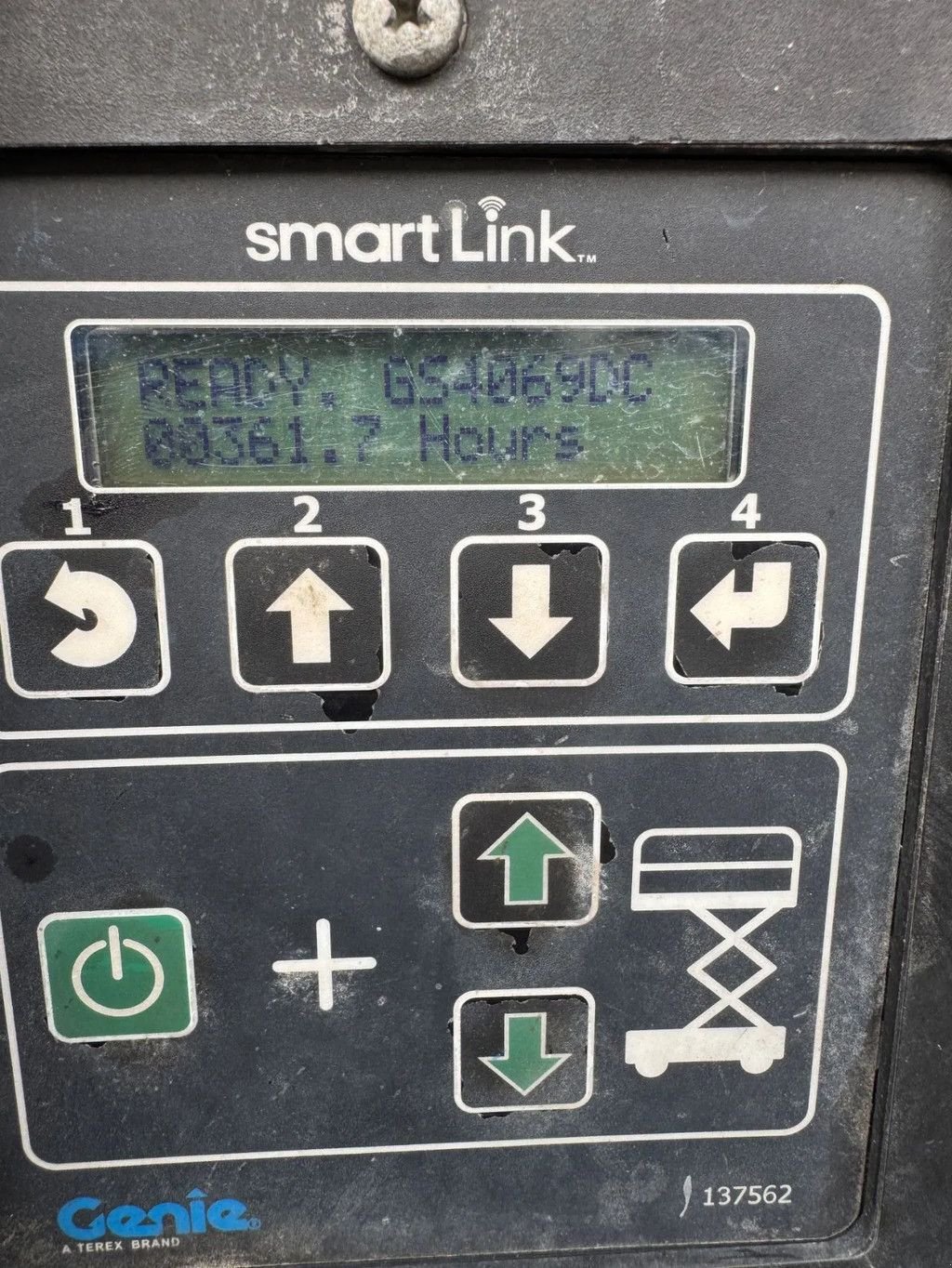 Teleskoparbeitsbühne del tipo Genie GS4069DC Hoogwerker Schaarhoogwerker, Gebrauchtmaschine en Hedel (Imagen 10)