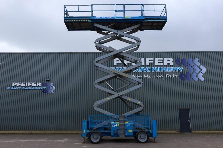 Teleskoparbeitsbühne of the type Genie GS5390 Diesel, 4x4 Drive, 18.15m Working Height, 6, Gebrauchtmaschine in Groenlo (Picture 3)