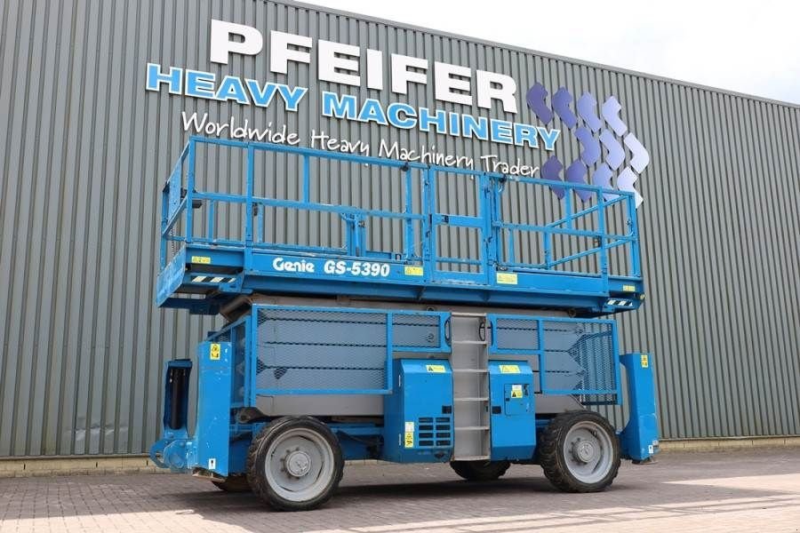 Teleskoparbeitsbühne del tipo Genie GS5390 Diesel, 4x4 Drive, 18.15m Working Height, 6, Gebrauchtmaschine In Groenlo (Immagine 1)