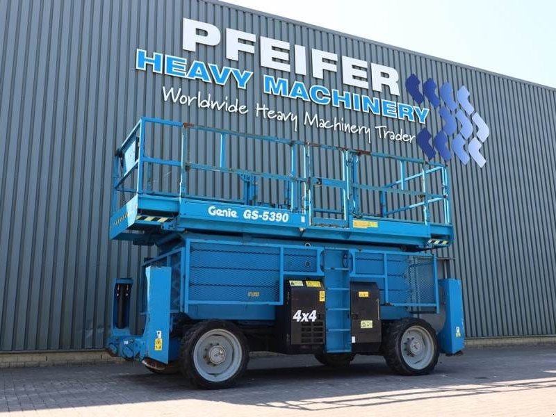 Teleskoparbeitsbühne от тип Genie GS5390 Diesel, 4x4 Drive, 18.15m Working Height, 6, Gebrauchtmaschine в Groenlo (Снимка 1)