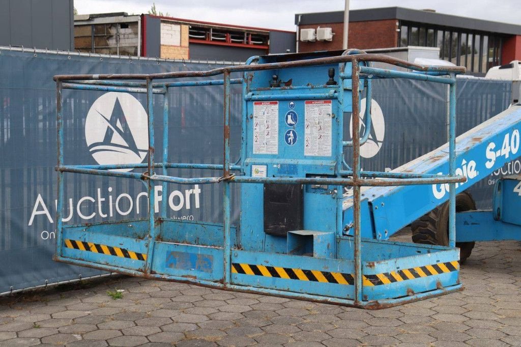 Teleskoparbeitsbühne del tipo Genie S-40, Gebrauchtmaschine In Antwerpen (Immagine 11)