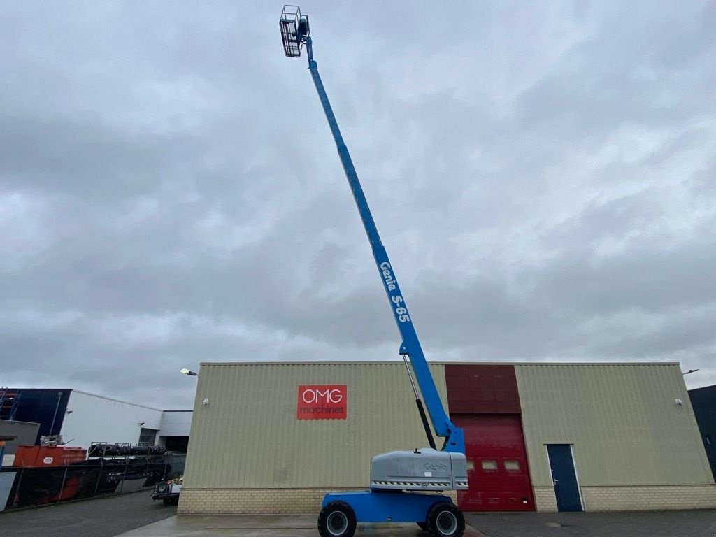 Teleskoparbeitsbühne типа Genie S 65, Hoogwerker, 4x4, 22 meter, Gebrauchtmaschine в Heijen (Фотография 9)