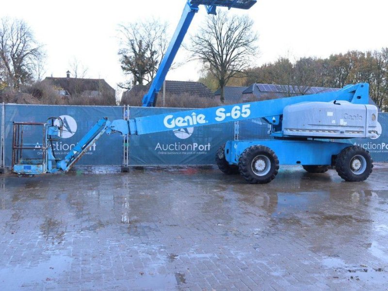 Teleskoparbeitsbühne of the type Genie S-65, Gebrauchtmaschine in Antwerpen (Picture 1)