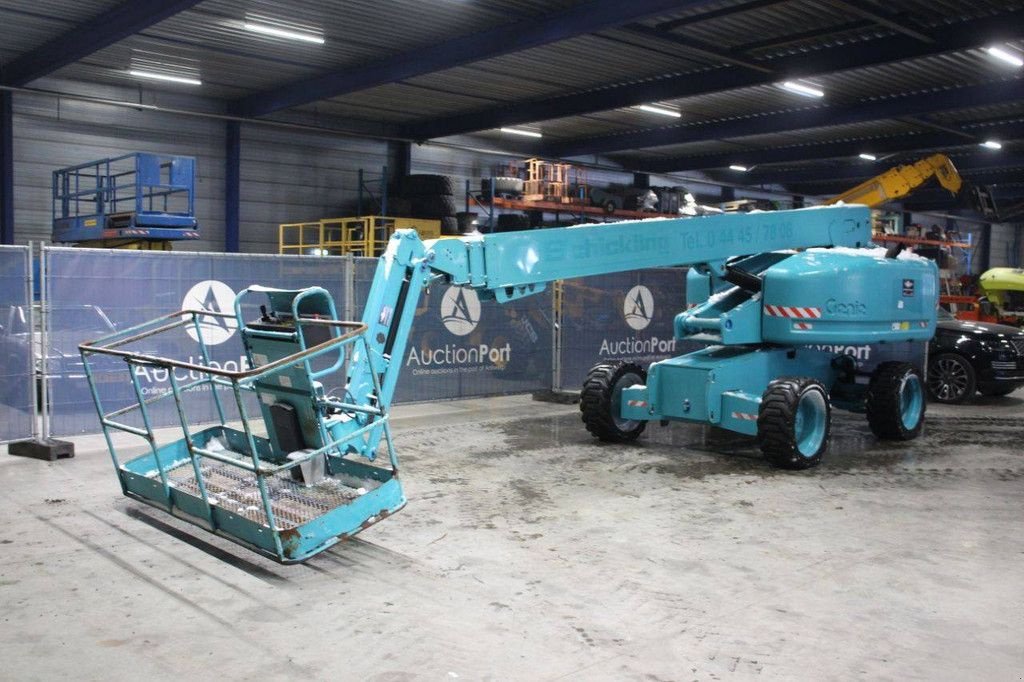 Teleskoparbeitsbühne типа Genie S-65, Gebrauchtmaschine в Antwerpen (Фотография 9)