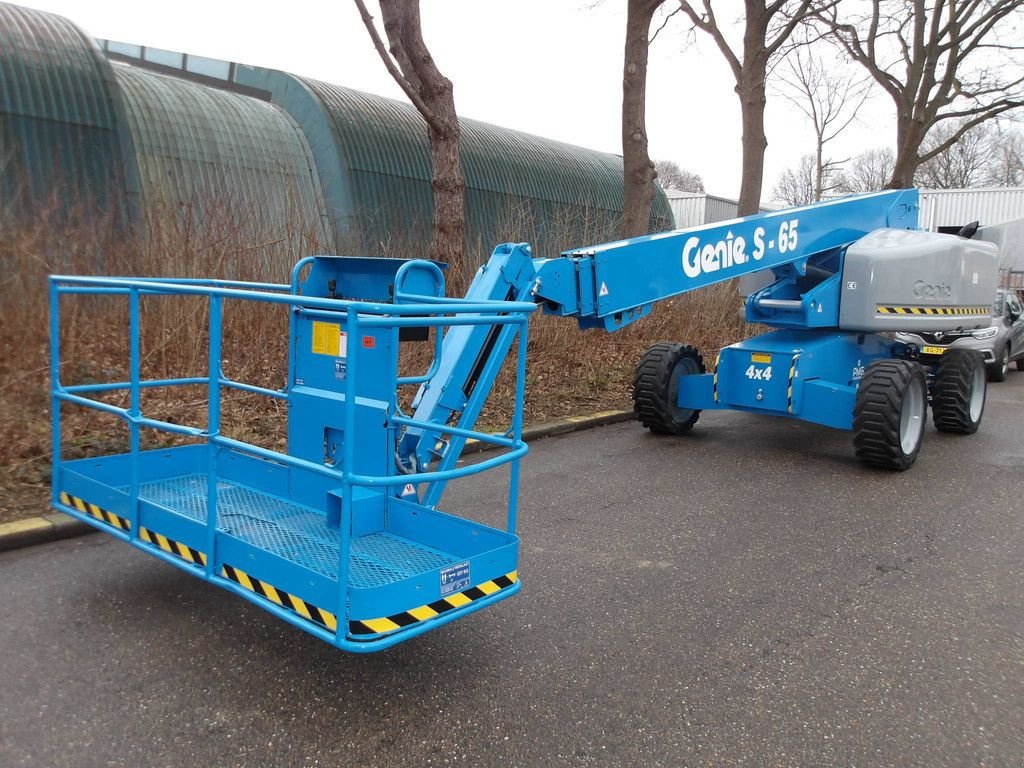 Teleskoparbeitsbühne del tipo Genie S-65, Gebrauchtmaschine In Antwerpen (Immagine 3)