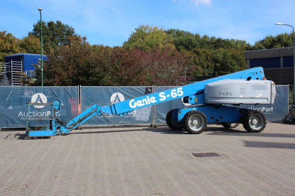 Teleskoparbeitsbühne tip Genie S-65, Gebrauchtmaschine in Antwerpen (Poză 1)