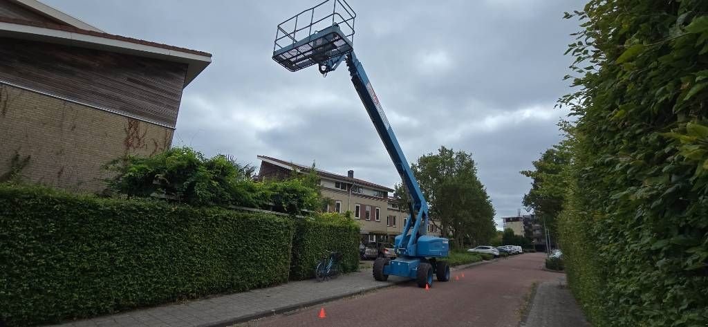 Teleskoparbeitsbühne tip Genie S 85 28 telescoophoogwerker 4x4 Diesel s85, Gebrauchtmaschine in Hooge mierde (Poză 2)