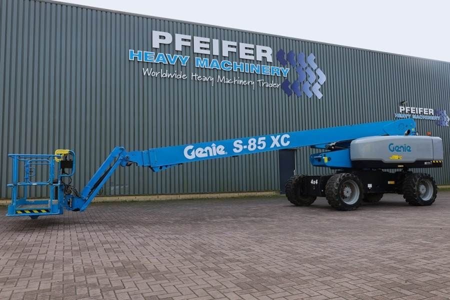 Teleskoparbeitsbühne tip Genie S-85XC Valid inspection, *Guarantee! Diesel, 4x4 D, Gebrauchtmaschine in Groenlo (Poză 1)