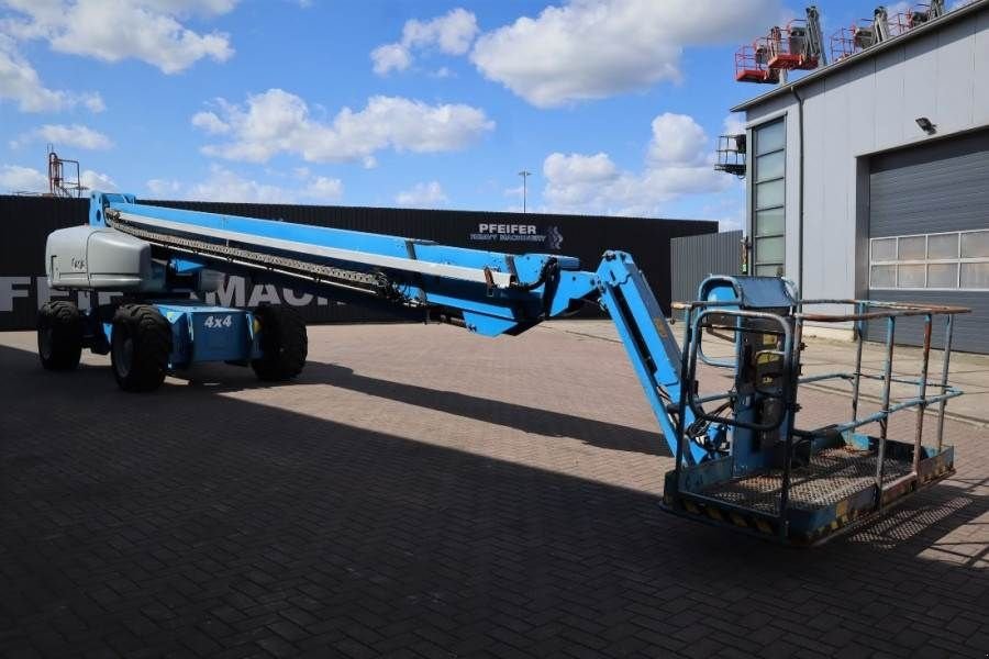 Teleskoparbeitsbühne Türe ait Genie S125 Valid inspection, *Guarantee! Diesel, 4x4x4 D, Gebrauchtmaschine içinde Groenlo (resim 9)