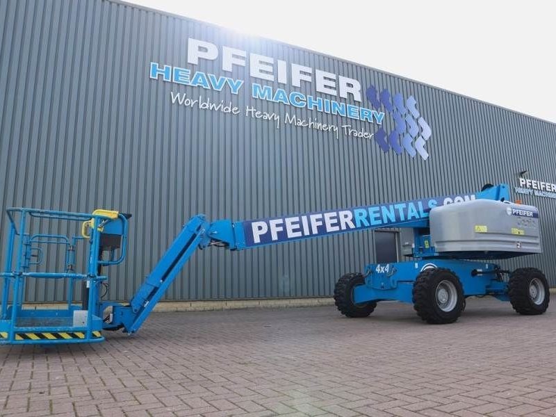 Teleskoparbeitsbühne tip Genie S45 Valid inspection, *Guarantee! Diesel, 4x4 Driv, Gebrauchtmaschine in Groenlo (Poză 1)