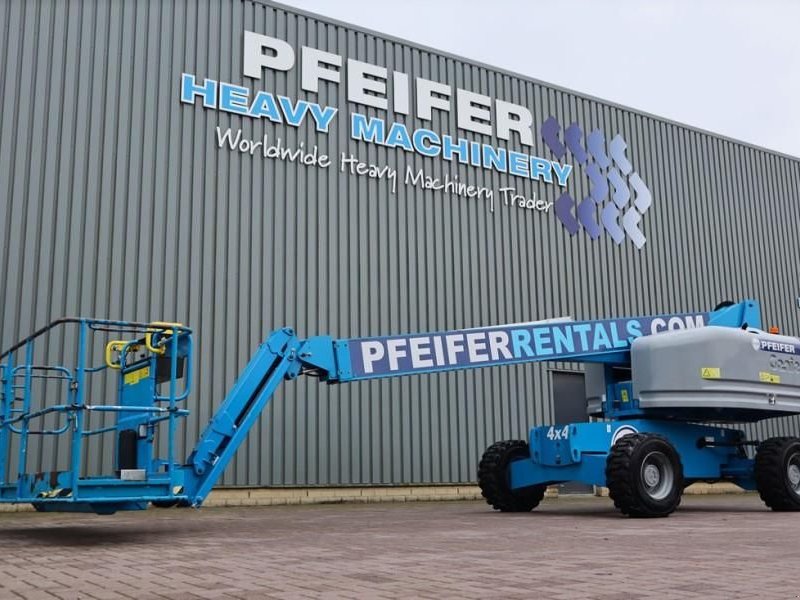 Teleskoparbeitsbühne typu Genie S45 Valid inspection, *Guarantee! Diesel, 4x4 Driv, Gebrauchtmaschine v Groenlo (Obrázok 1)