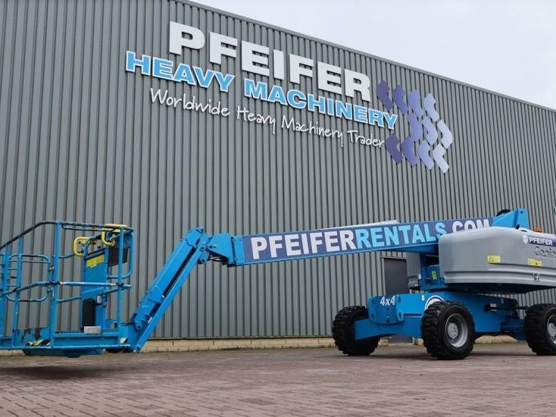 Teleskoparbeitsbühne tip Genie S45 Valid inspection, *Guarantee! Diesel, 4x4 Driv, Gebrauchtmaschine in Groenlo (Poză 1)