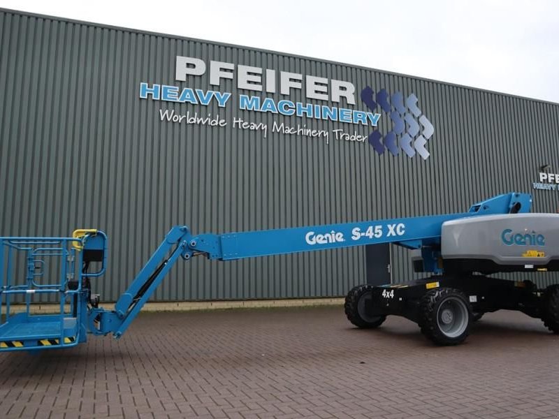 Teleskoparbeitsbühne typu Genie S45XC Valid inspection, *Guarantee! 15.5m Working, Gebrauchtmaschine v Groenlo (Obrázok 1)