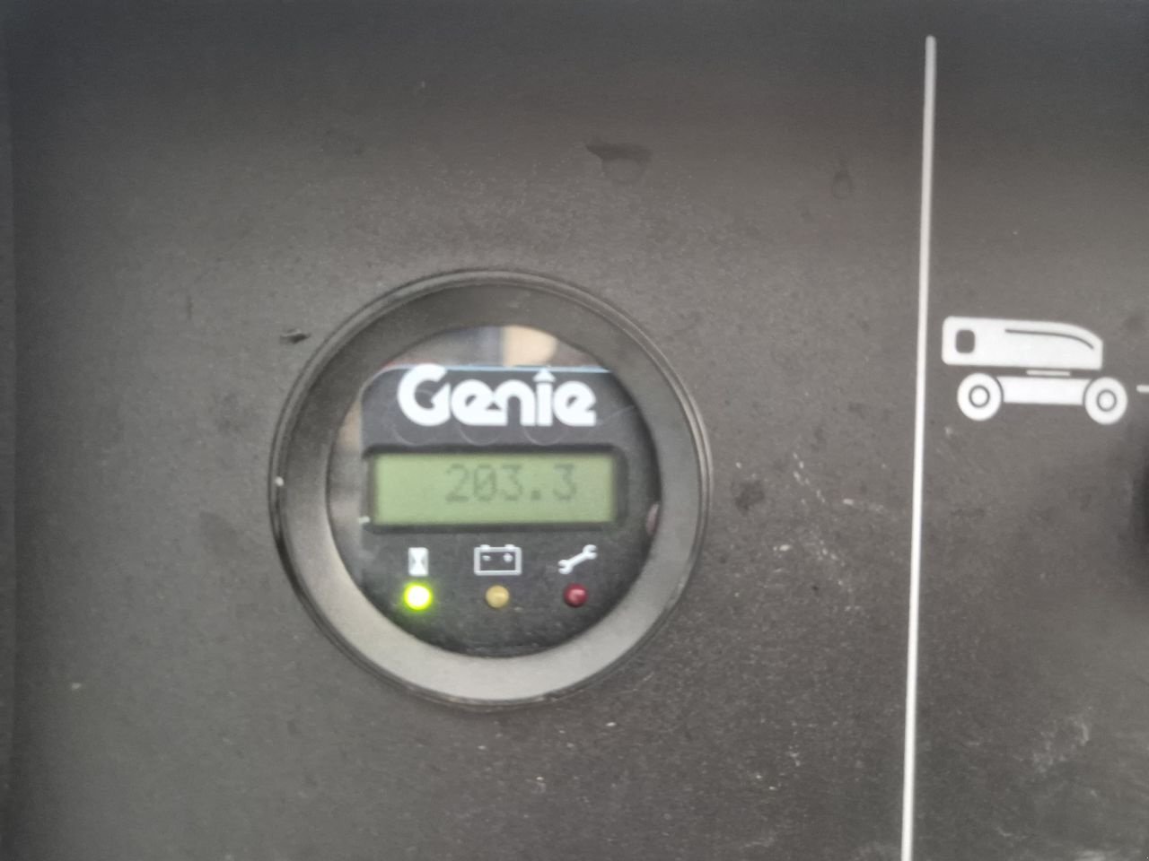Teleskoparbeitsbühne typu Genie S60FE, Gebrauchtmaschine w Lunteren (Zdjęcie 8)