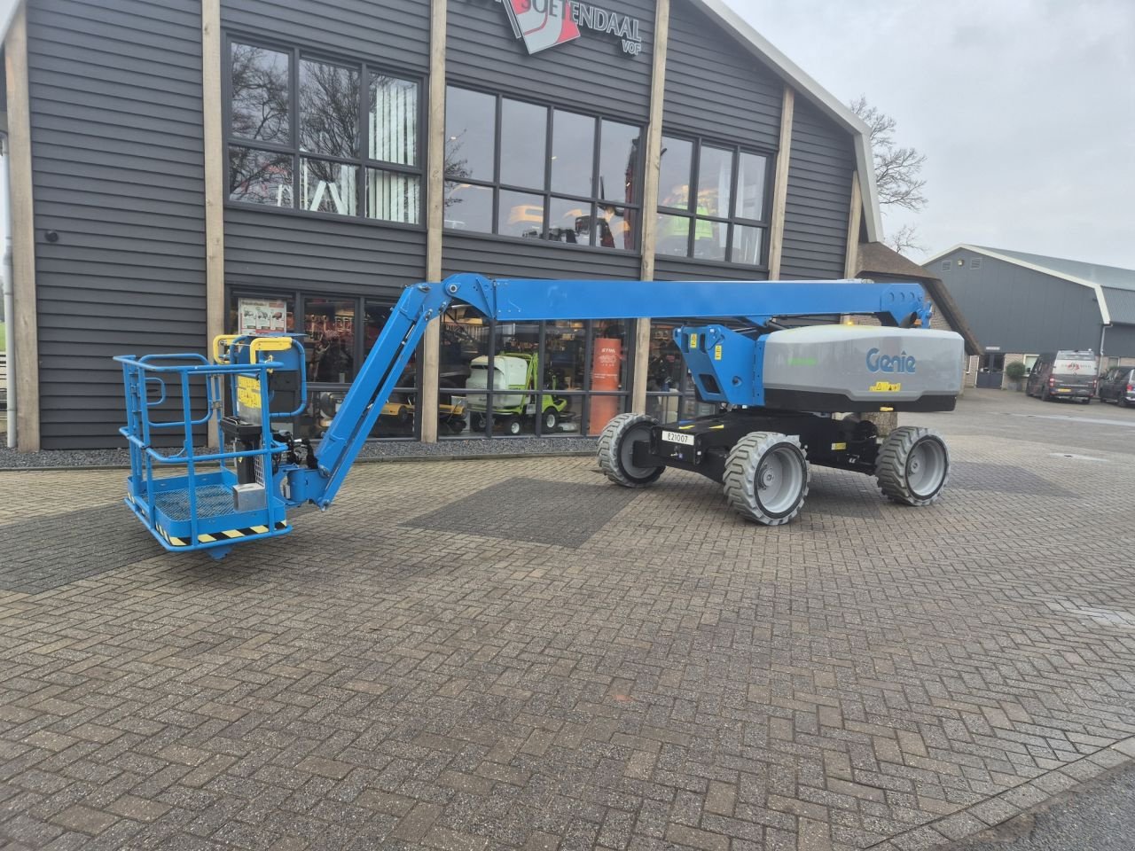 Teleskoparbeitsbühne typu Genie S60FE, Gebrauchtmaschine w Lunteren (Zdjęcie 2)
