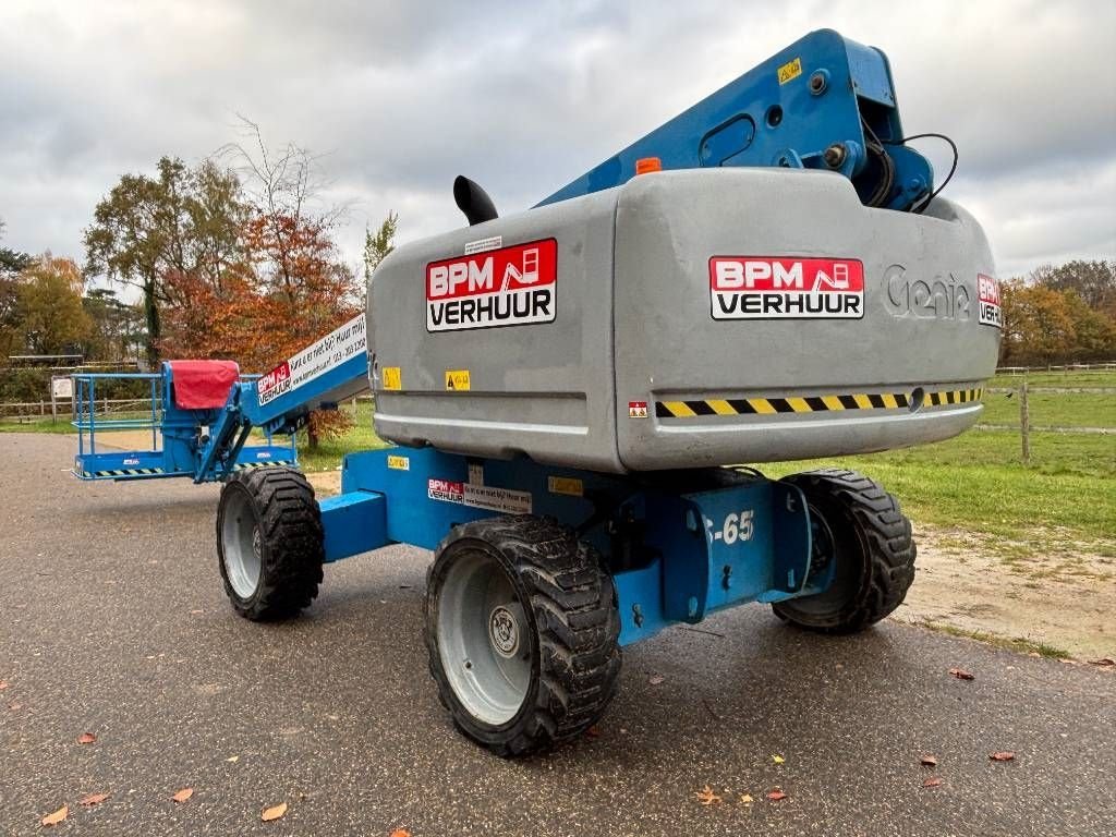 Teleskoparbeitsbühne tip Genie S65 22 m telescoophoogwerker 17.1m, Gebrauchtmaschine in Hooge mierde (Poză 9)