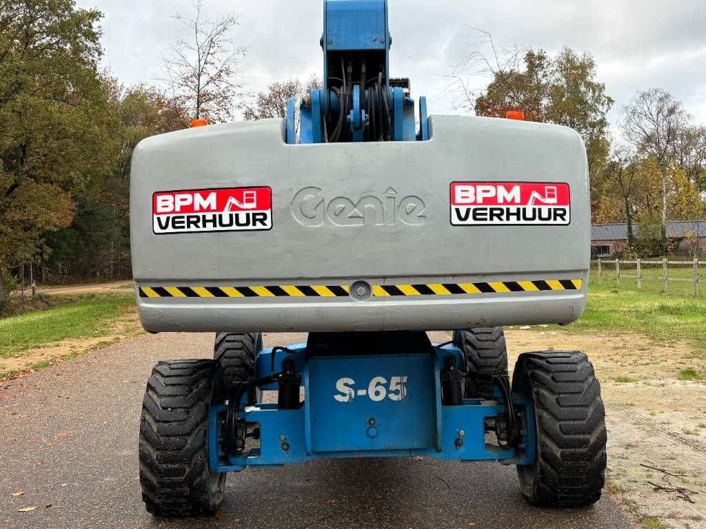 Teleskoparbeitsbühne tip Genie S65 22 m telescoophoogwerker 17.1m, Gebrauchtmaschine in Hooge mierde (Poză 8)
