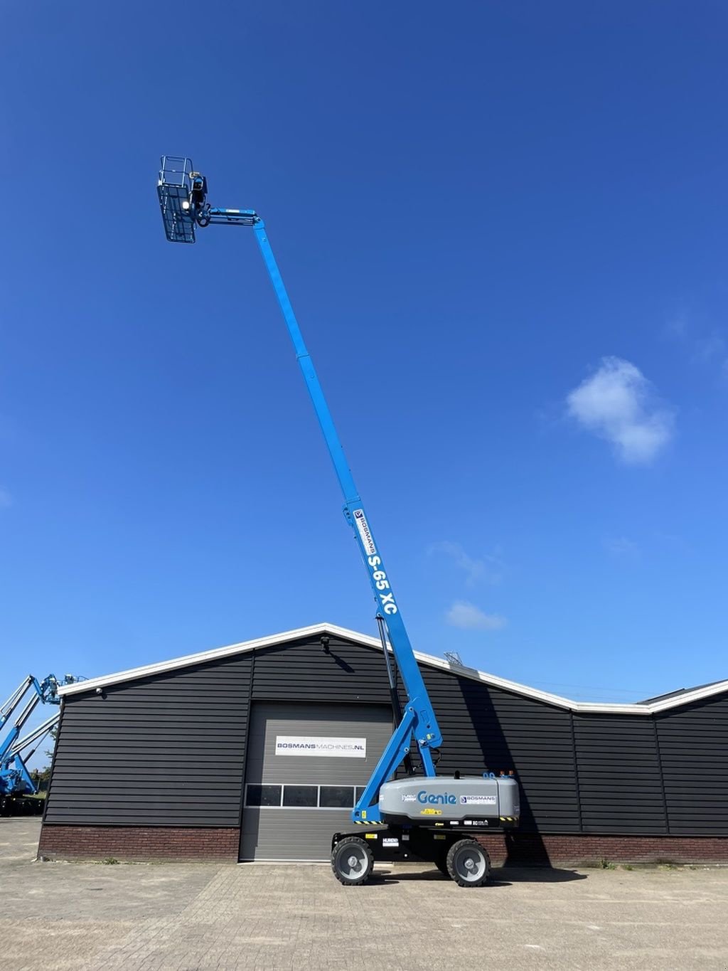 Teleskoparbeitsbühne типа Genie S65 XC hoogwerker 22 M werkhoogte, Gebrauchtmaschine в Neer (Фотография 5)