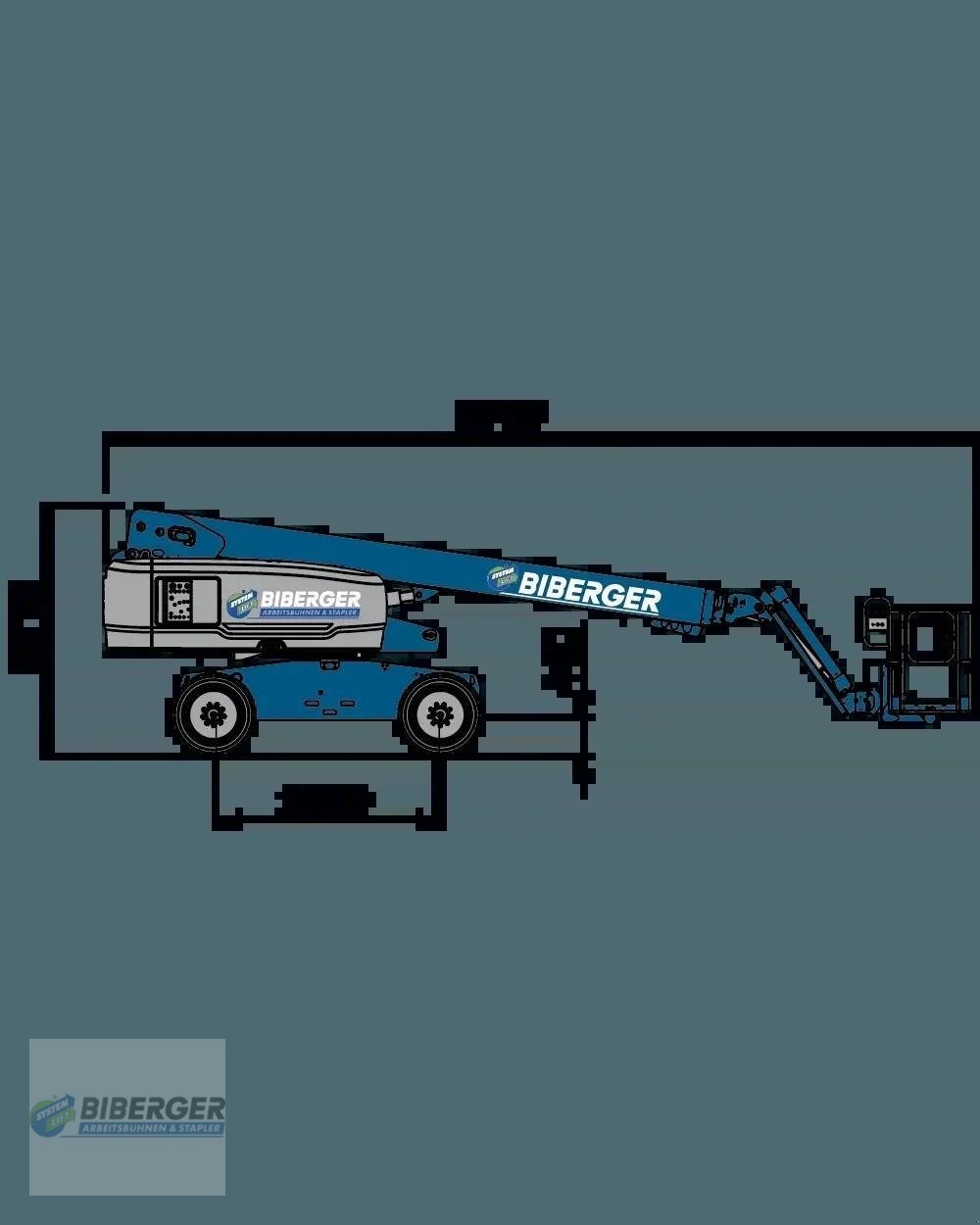 Teleskoparbeitsbühne типа Genie S65 XC, Gebrauchtmaschine в Schierling (Фотография 8)