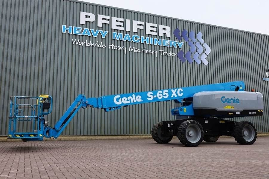 Teleskoparbeitsbühne типа Genie S65XC Guarantee! Diesel, 4x4 Drive, 21.8m Working, Gebrauchtmaschine в Groenlo (Фотография 1)