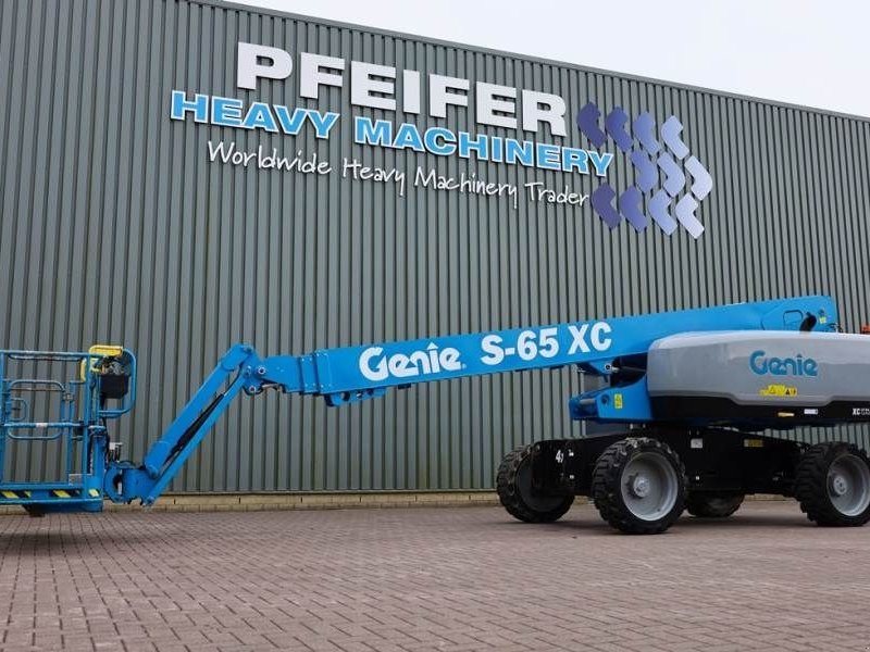 Teleskoparbeitsbühne типа Genie S65XC Guarantee! Diesel, 4x4 Drive, 21.8m Working, Gebrauchtmaschine в Groenlo (Фотография 1)
