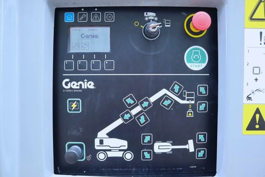 Teleskoparbeitsbühne tip Genie S65XC Guarantee! Diesel, 4x4 Drive, 21.8m Working, Gebrauchtmaschine in Groenlo (Poză 11)