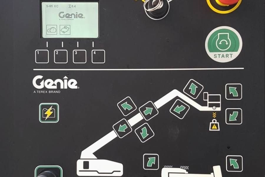 Teleskoparbeitsbühne του τύπου Genie S65XC Valid inspection, *Guarantee! Diesel, 4x4 Dr, Gebrauchtmaschine σε Groenlo (Φωτογραφία 4)