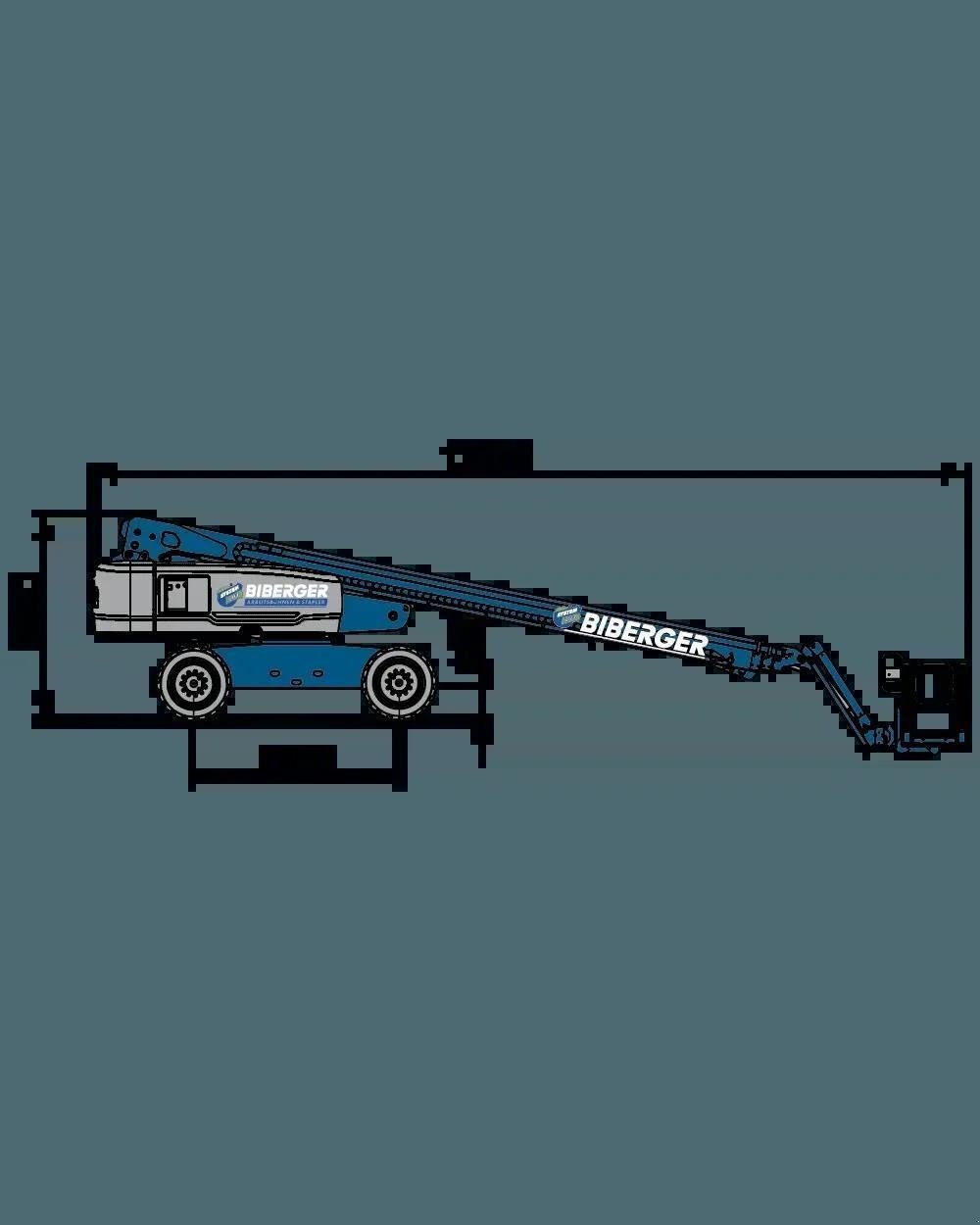 Teleskoparbeitsbühne del tipo Genie S85 XC, Gebrauchtmaschine In Schierling (Immagine 9)