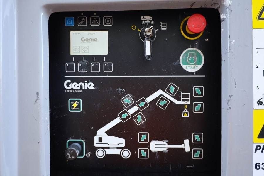 Teleskoparbeitsbühne tip Genie S85XC Valid inspection, *Guarantee! Diesel, 4x4 Dr, Gebrauchtmaschine in Groenlo (Poză 5)