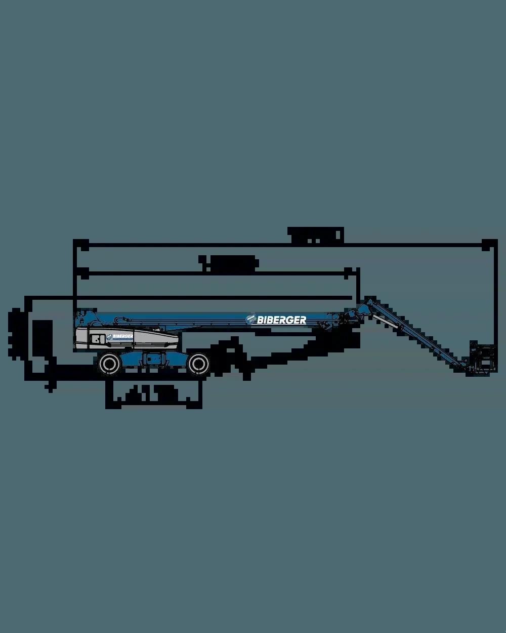 Teleskoparbeitsbühne типа Genie SX 135 XC, Gebrauchtmaschine в Schierling (Фотография 19)