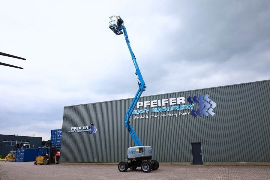 Teleskoparbeitsbühne tip Genie Z-45XC GUARANTEE, Diesel, 4x4 Drive, 16m Working H, Gebrauchtmaschine in Groenlo (Poză 3)