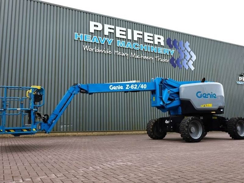 Teleskoparbeitsbühne tipa Genie Z-62/40 GUARANTEE, Diesel, 4x4 Drive, 21m Working, Gebrauchtmaschine u Groenlo (Slika 1)