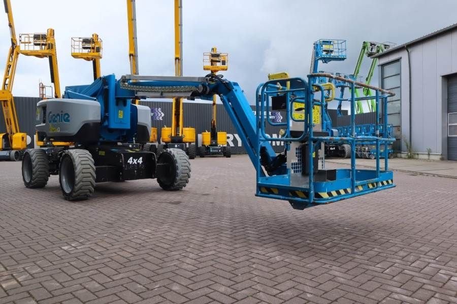 Teleskoparbeitsbühne tipa Genie Z60/37FE Guarantee! Hybrid, 4x4 Drive, 20m Working, Gebrauchtmaschine u Groenlo (Slika 9)