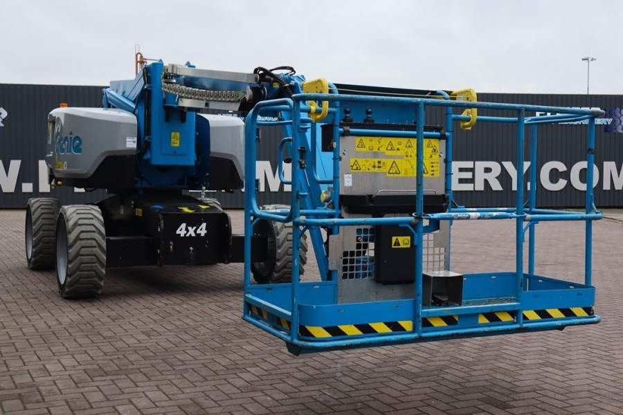 Teleskoparbeitsbühne tip Genie Z60/37FE Valid Inspection, *Guarantee! Hybrid, 4x4, Gebrauchtmaschine in Groenlo (Poză 9)