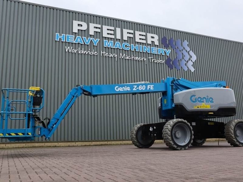 Teleskoparbeitsbühne типа Genie Z60/37FE Valid Inspection, *Guarantee! Hybrid, 4x4, Gebrauchtmaschine в Groenlo (Фотография 1)