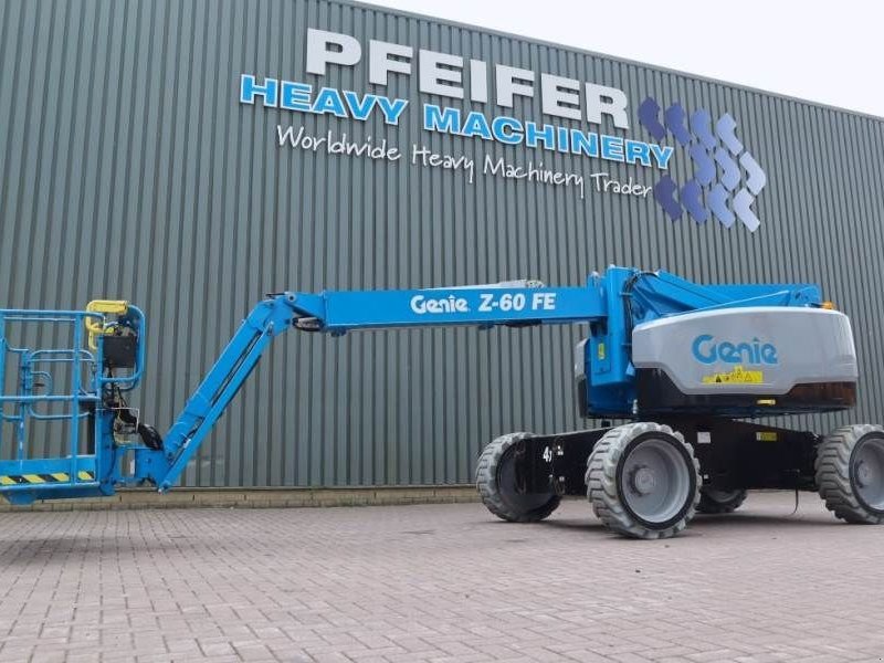 Teleskoparbeitsbühne des Typs Genie Z60/37FE Valid Inspection, *Guarantee! Hybrid, 4x4, Gebrauchtmaschine in Groenlo (Bild 1)