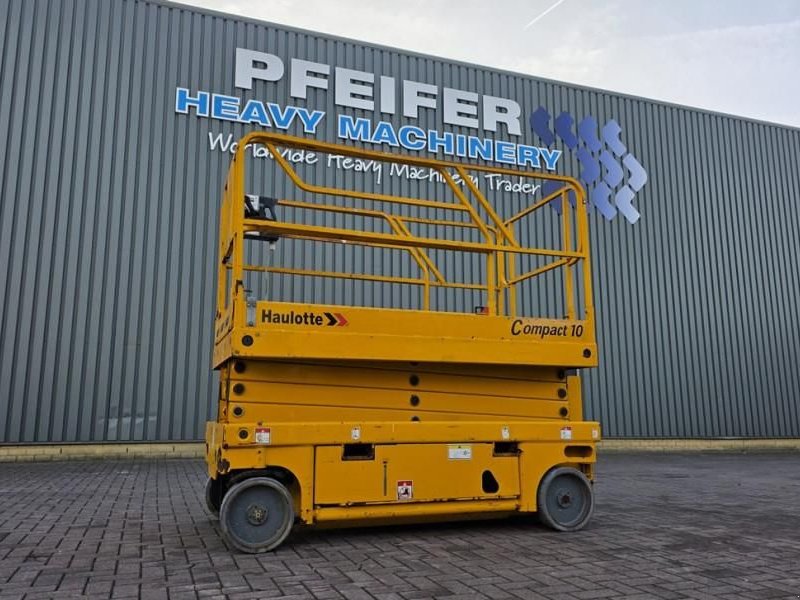Teleskoparbeitsbühne типа Haulotte Compact 10 As-Is, Electric, 10m Working Height, 45, Gebrauchtmaschine в Groenlo