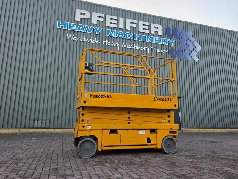 Teleskoparbeitsbühne типа Haulotte Compact 10 As-Is, Electric, 10m Working Height, 45, Gebrauchtmaschine в Groenlo
